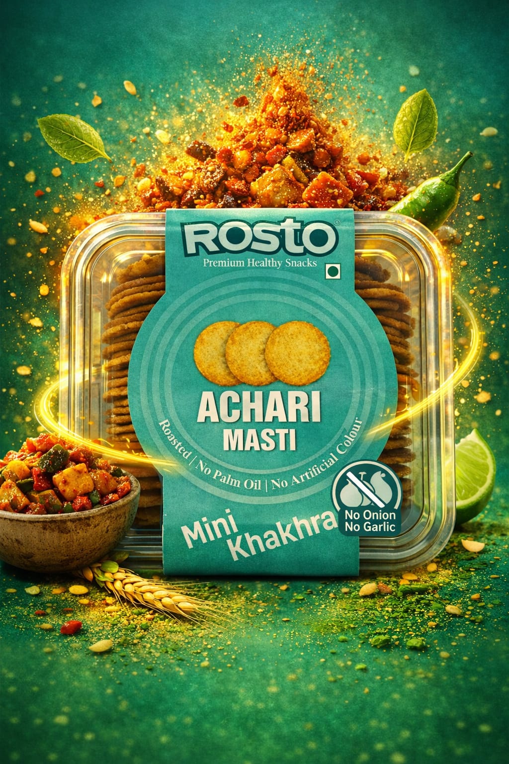 Achari Masti Mini Khakhra
