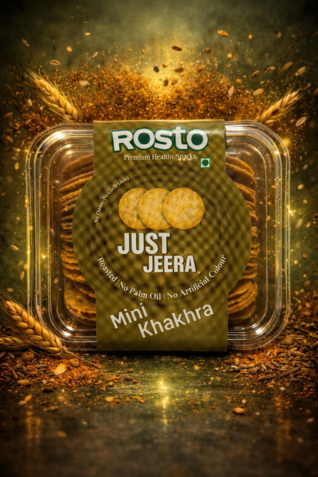 Just Jeera Mini Khakhra