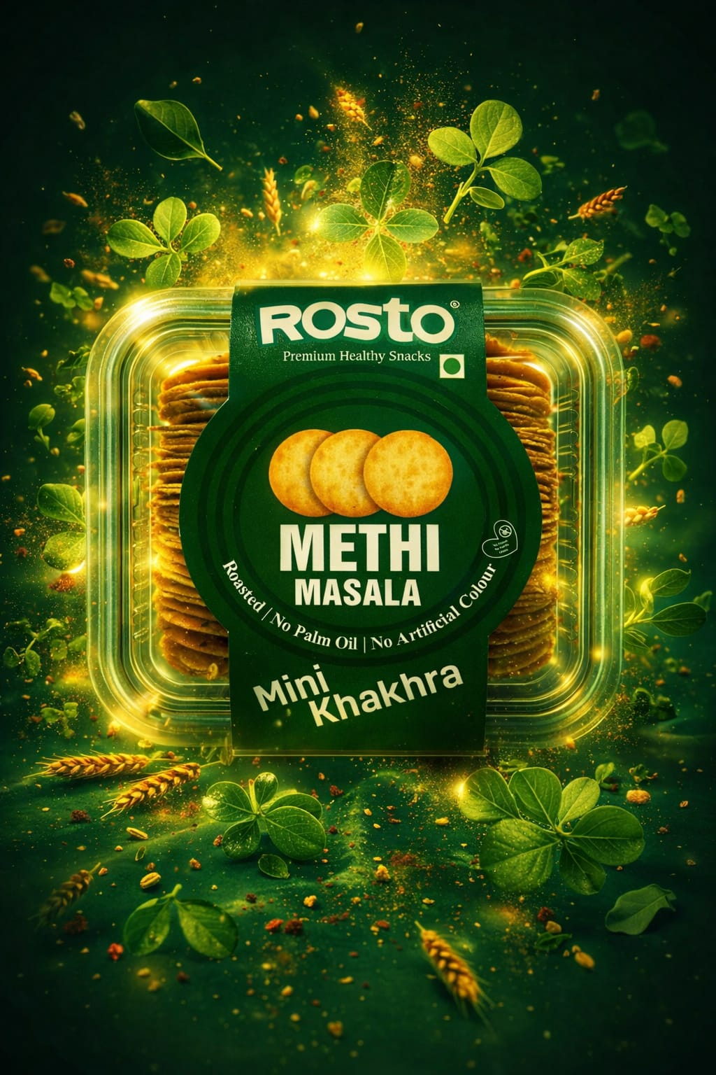 Methi Masala Mini Khakhra