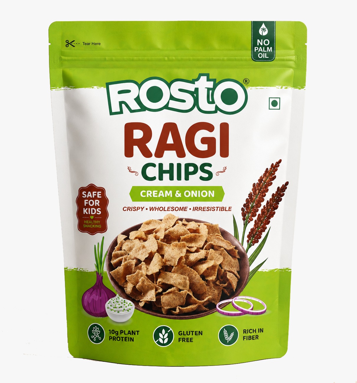Ragi Chips — Cream & Onion